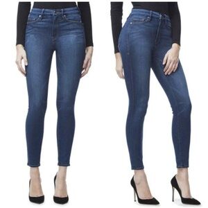 Good American Good Waist GAGW108 Size 10 30 High Rise Skinny Stretch Jeans Denim
